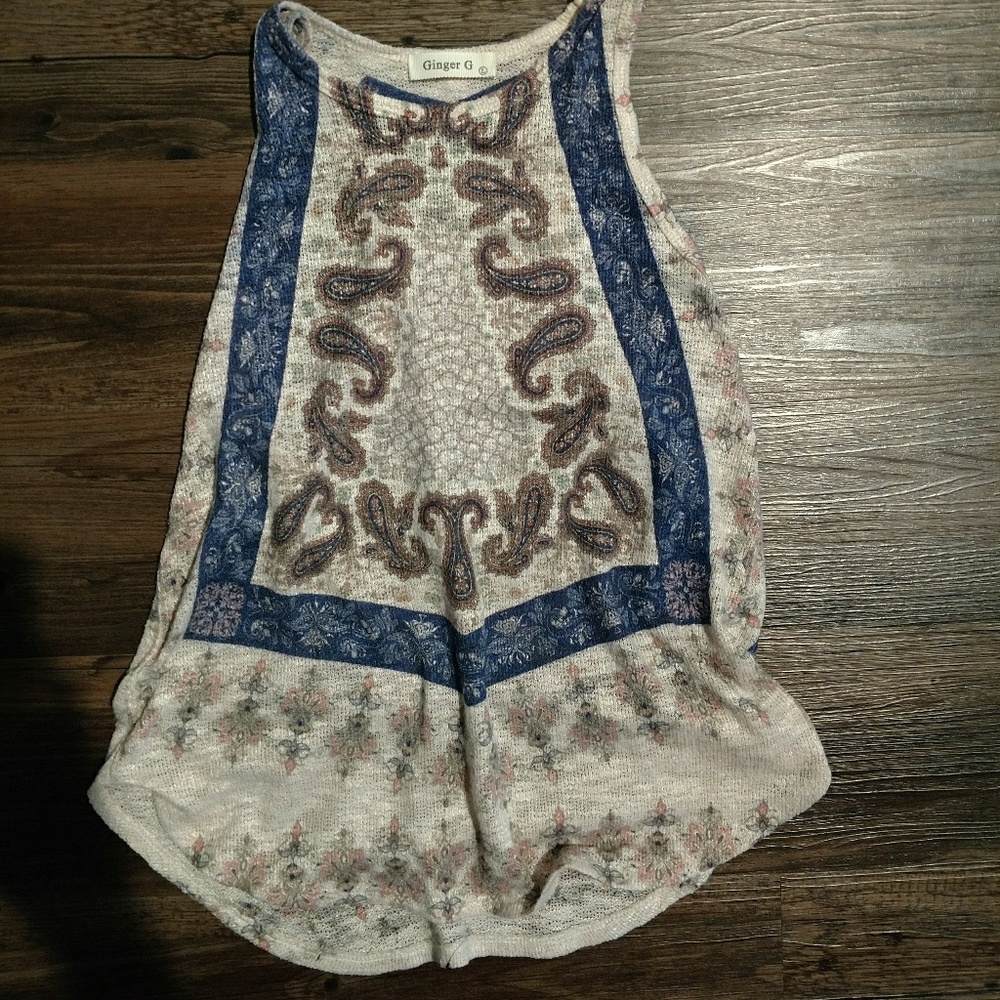 Soft knit tank top